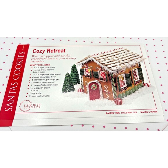 Great American Home Baking Cookie Collection Tin With Recipe Cards Templates EUC - Picture 9 of 16